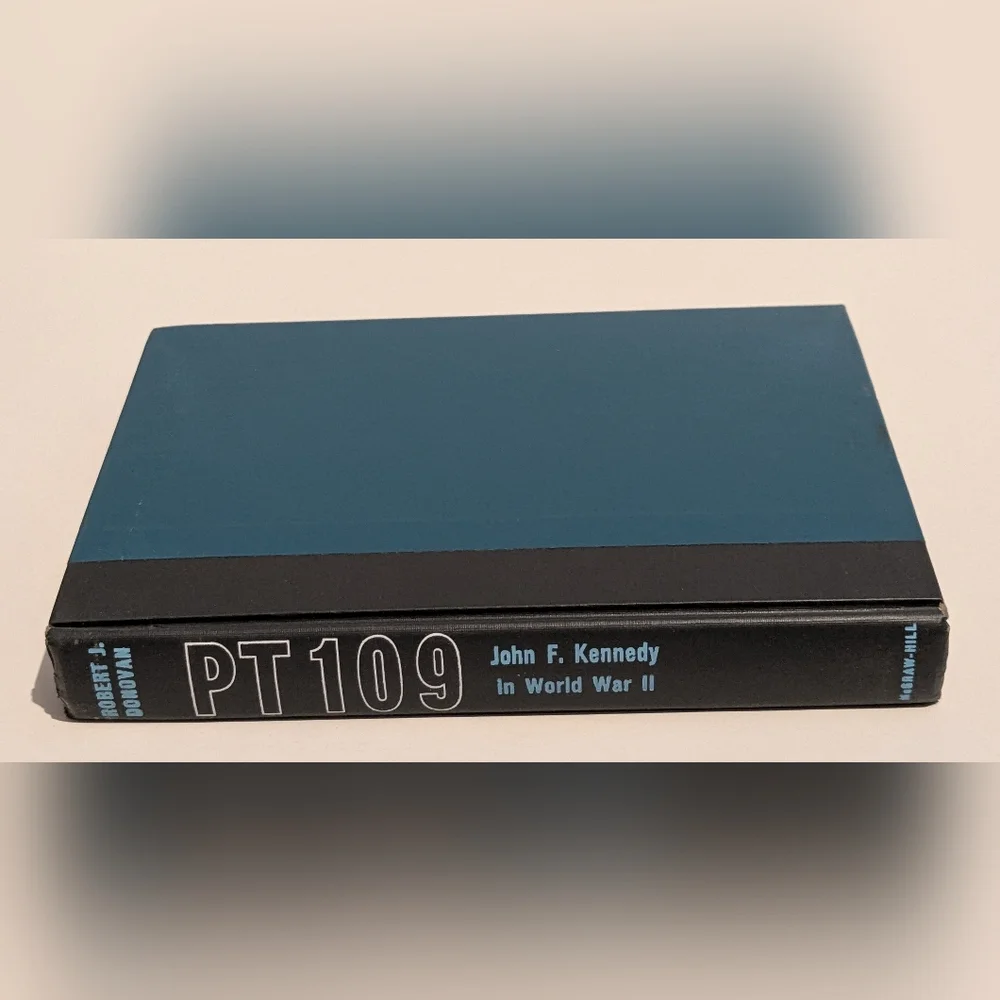 First Edition PT 109 - John F. Kennedy in World War II by Robert J. Donovan 1961 - Picture 6 of 9